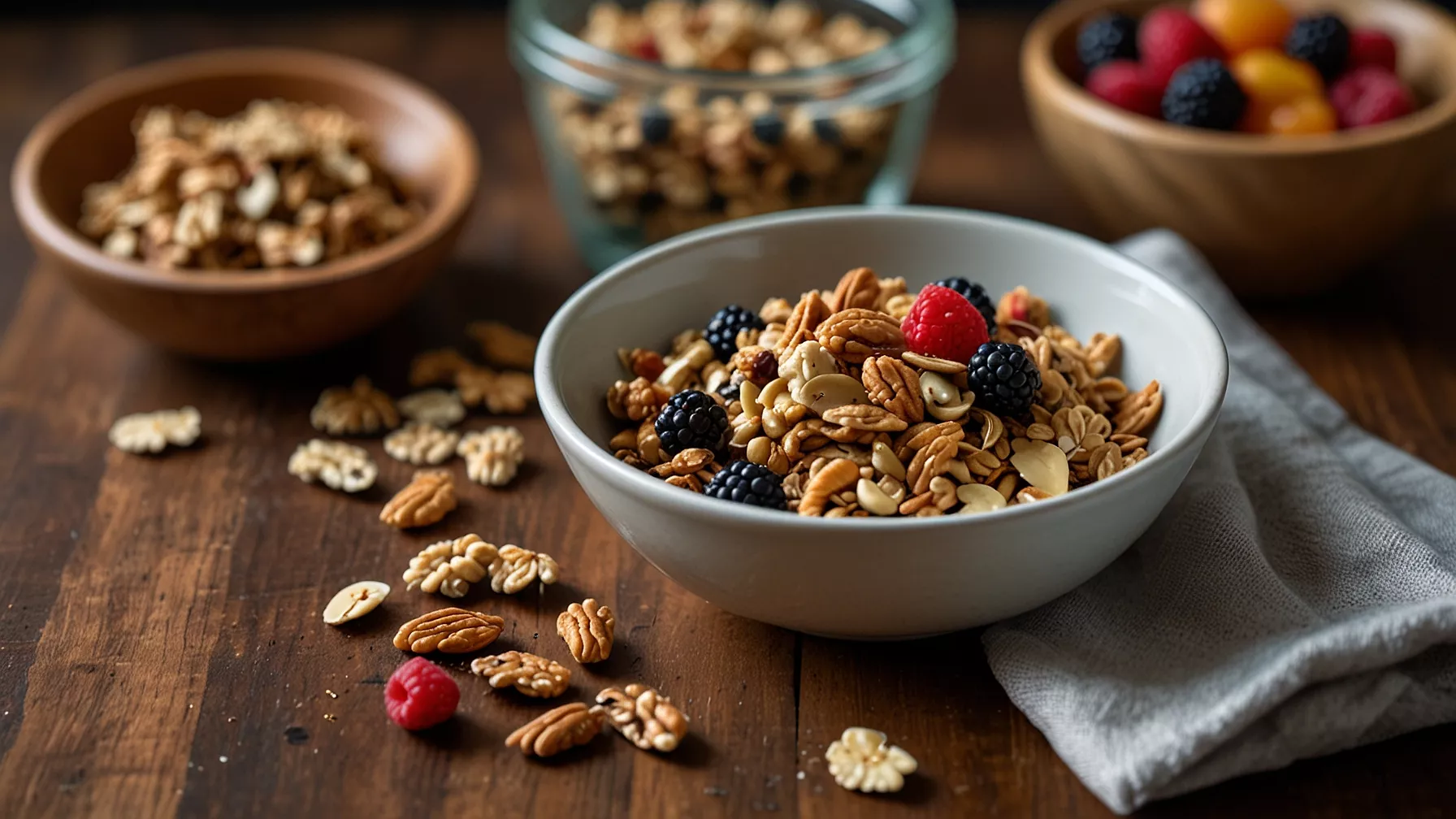 Musli i batony zbożowe: Zdrowe słodycze dla mamy i dziecka