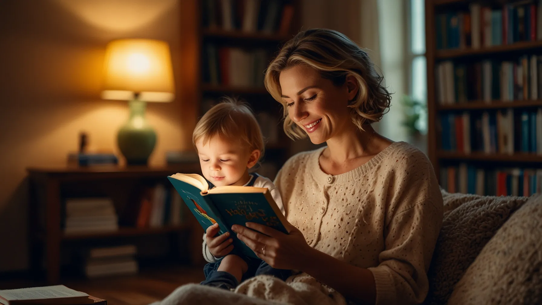 Czytanie dziecku: Klucz do rozwoju mowy i wyobraźni malucha