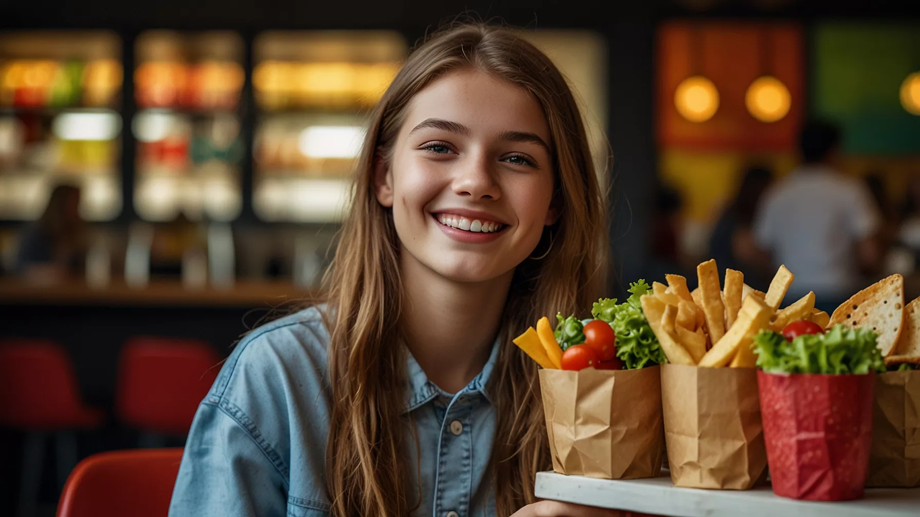 Jem na mieście – kultura fast foodów u nastolatków i jedzenia poza domem