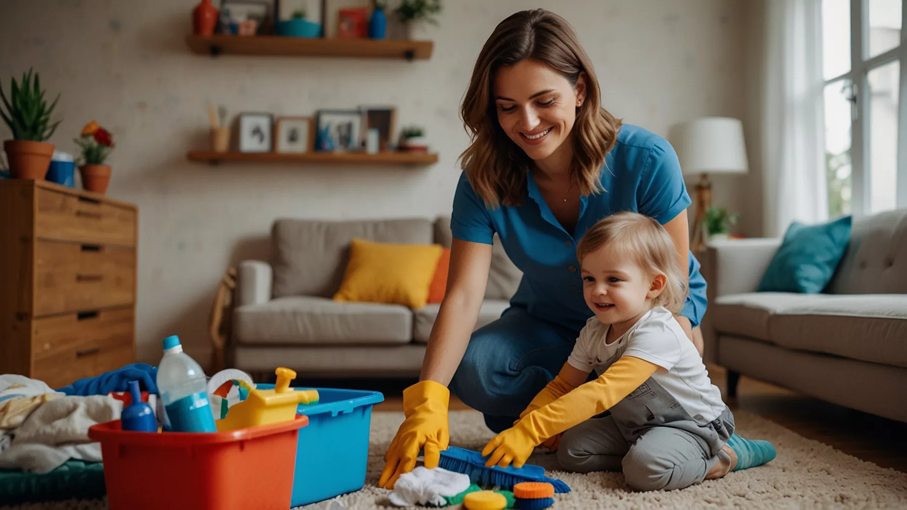 Sprzątanie z dzieckiem? Odkryj radość wspólnych obowiązków!