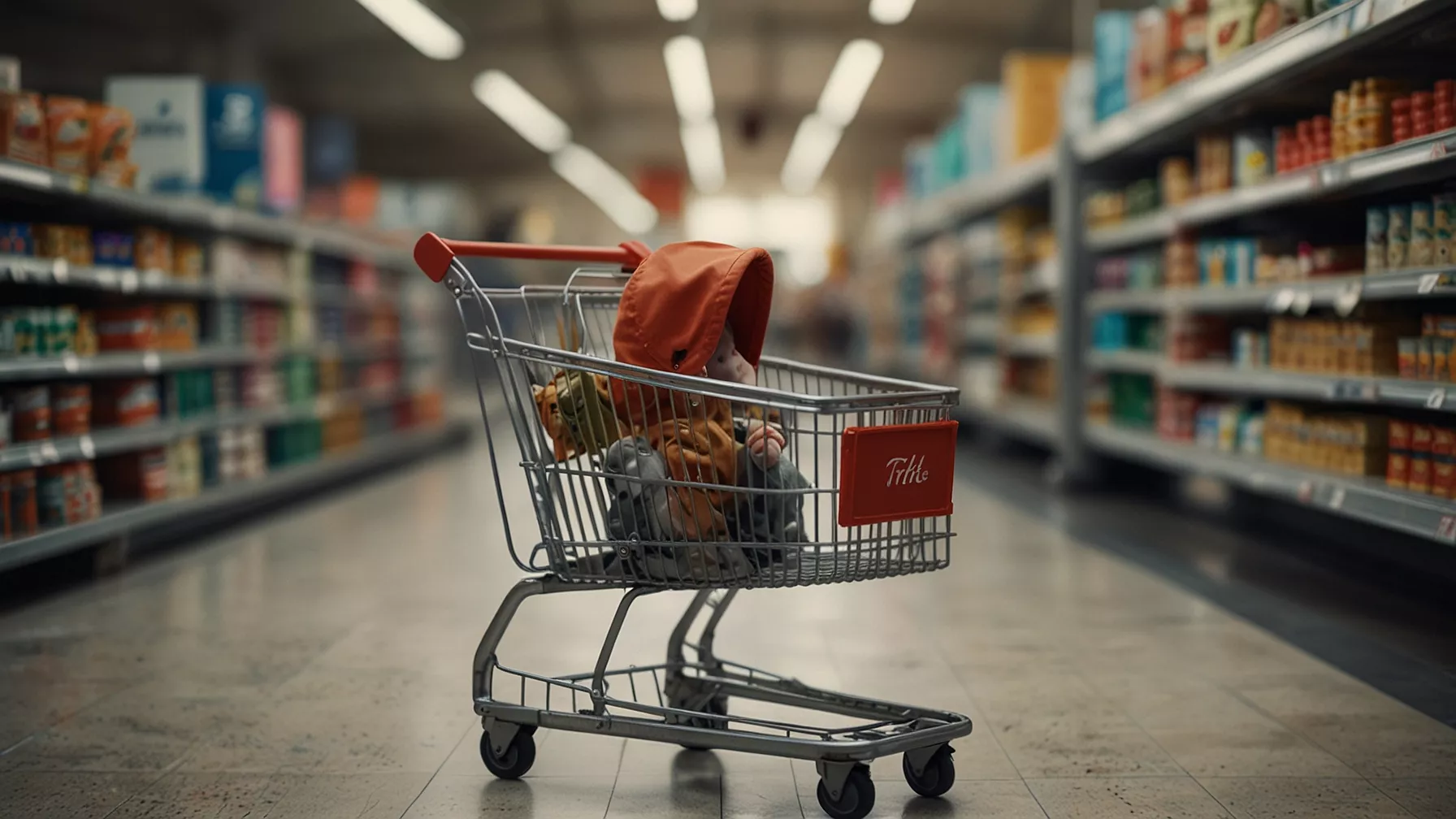 Fotelik na wózku sklepowym: Czy to dobry pomysł?