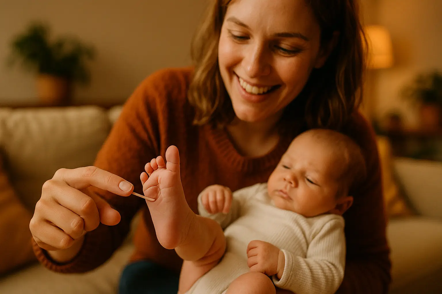 Odruch umiejscowienia: Odruchy noworodka