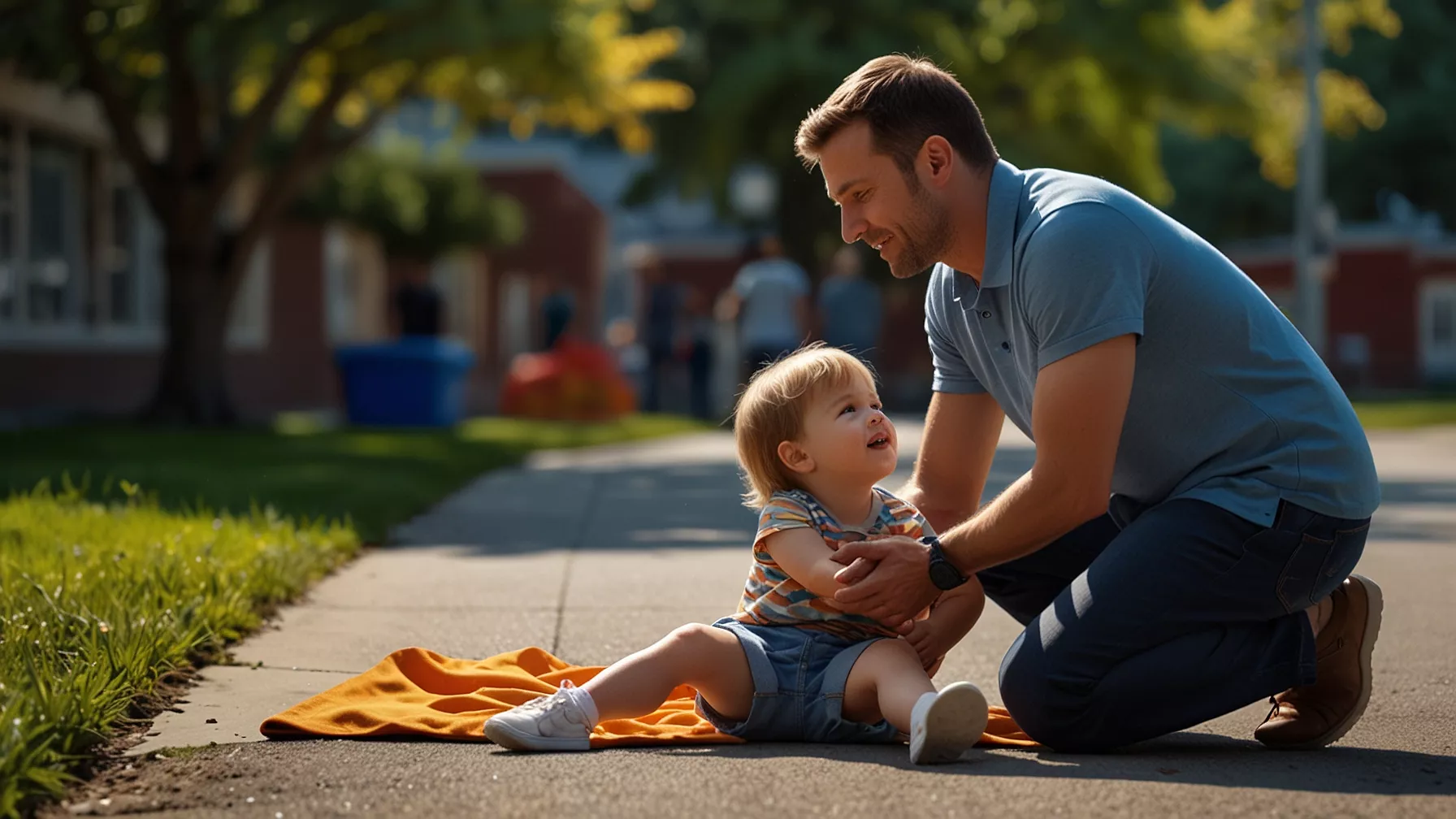 Upadek dziecka? Spokojnie! Reaguj z głową