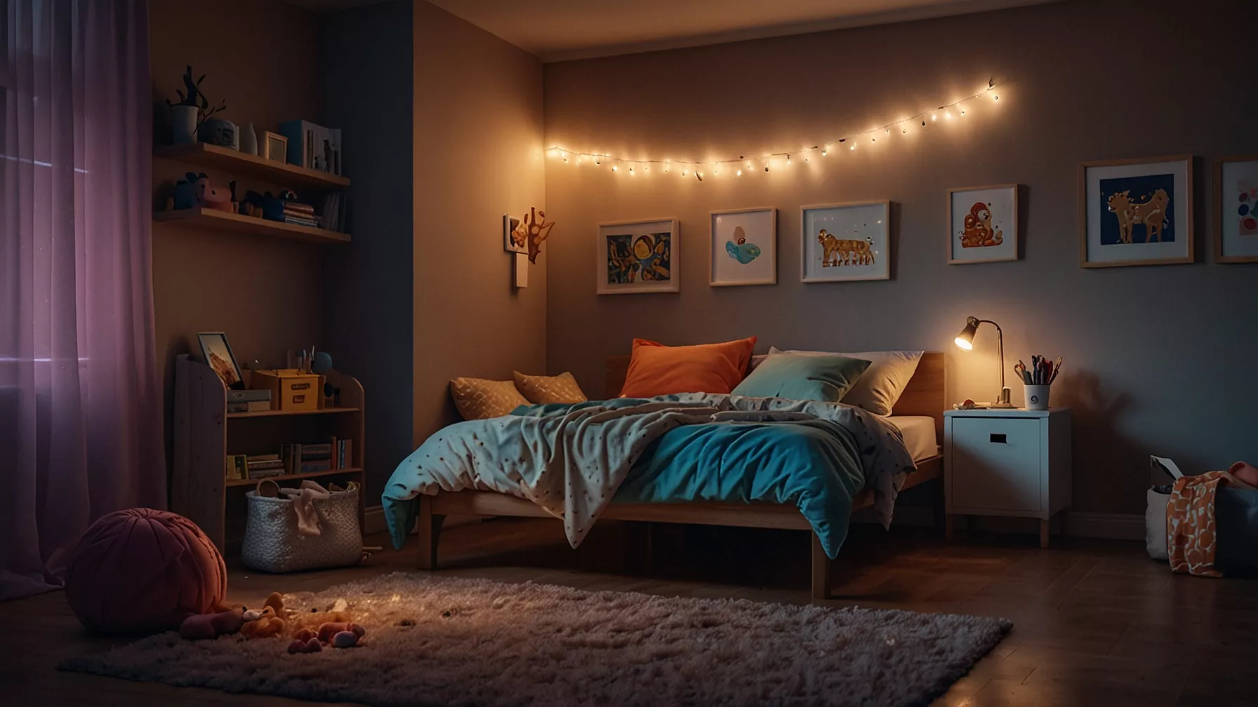 Pokój dziecka w kolorach tęczy: Jak RGB LED wpływa na emocje?